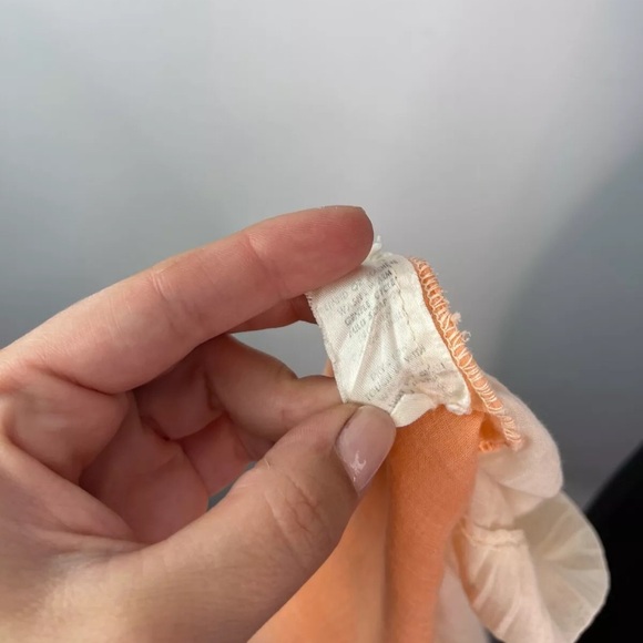 VINTAGE Bill Atkinson 60's Button Down Mod Hippie Psychedelic Top Blouse Shirt S - Picture 4 of 5